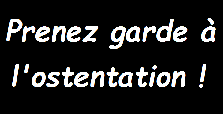 L'ostentation en islam