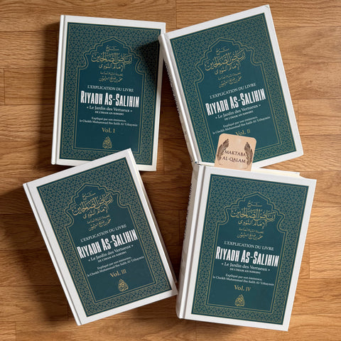 Pack - L'Explication de Riyadh As-Salihin Vol 1 à 4