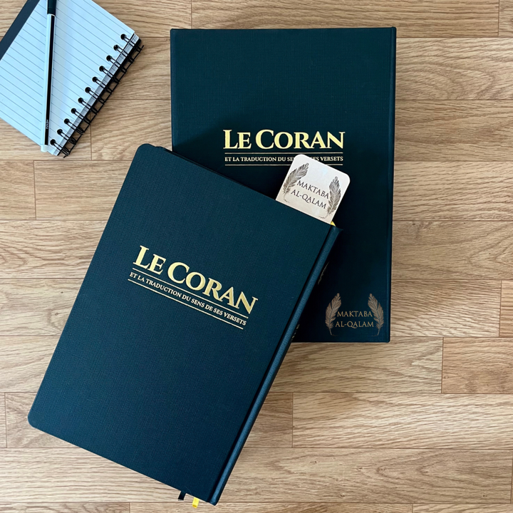 Coran Édition Tawbah (Français/Arabe) - Coffret Grand Format 30 x 21 cm