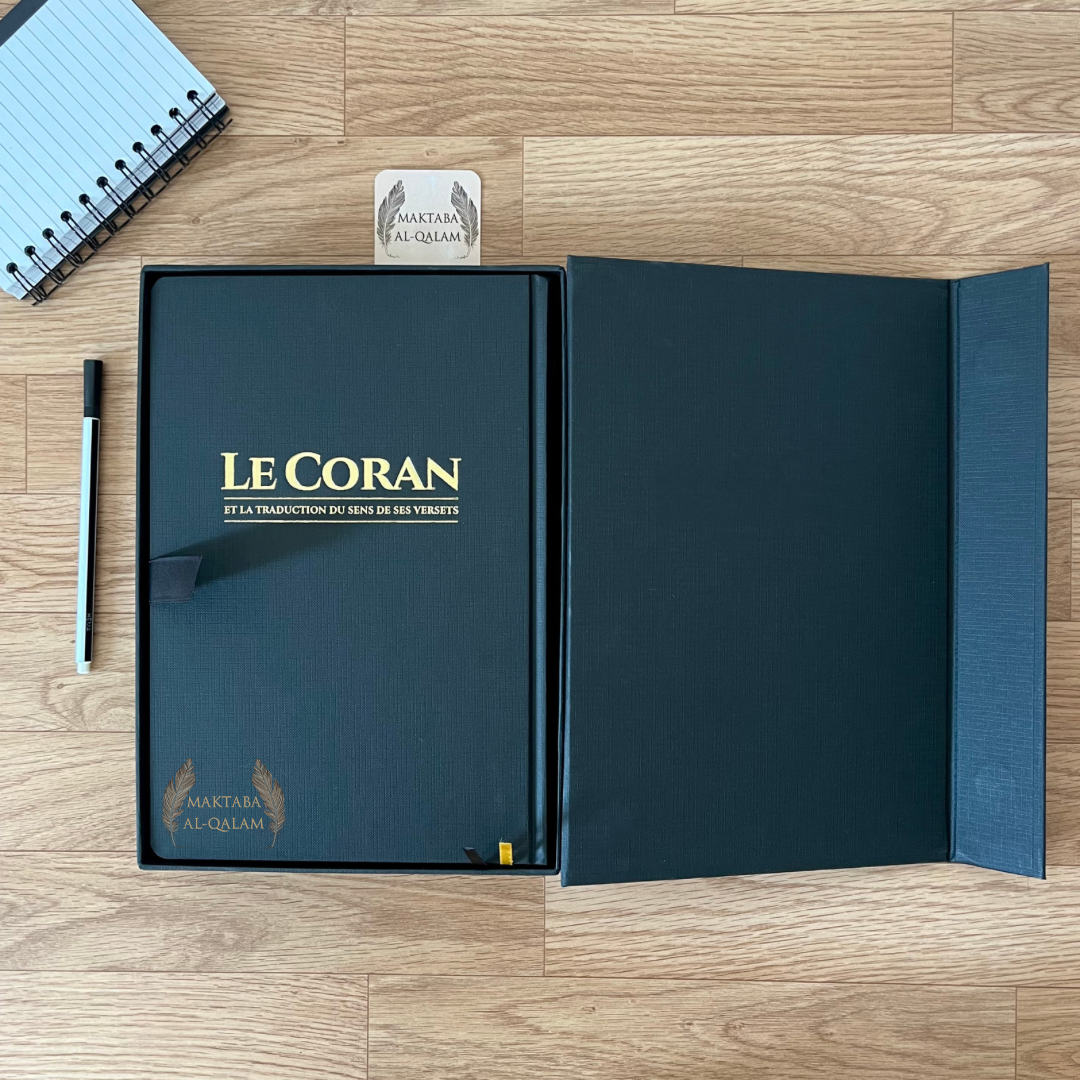 Coran Édition Tawbah (Français/Arabe) - Coffret Grand Format 30 x 21 cm