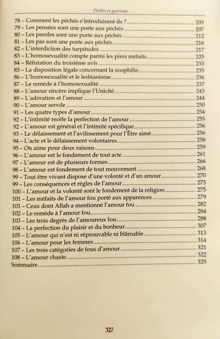 Péchés et Guérison